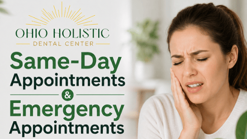 same day dental appointment for patient in pain 